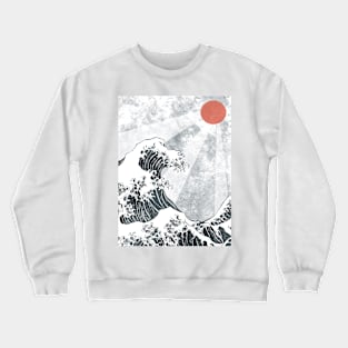 Pre-autumn waves Crewneck Sweatshirt